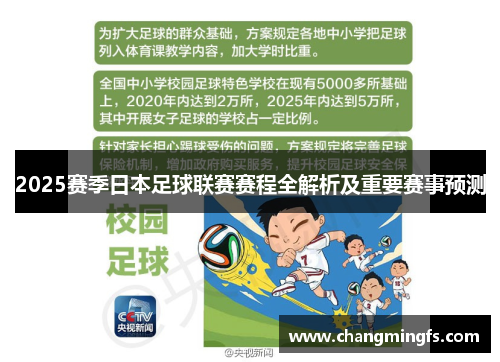 2025赛季日本足球联赛赛程全解析及重要赛事预测