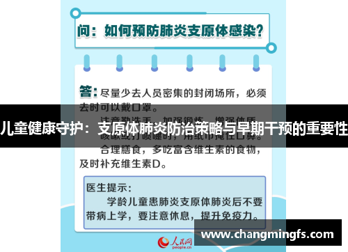 儿童健康守护：支原体肺炎防治策略与早期干预的重要性